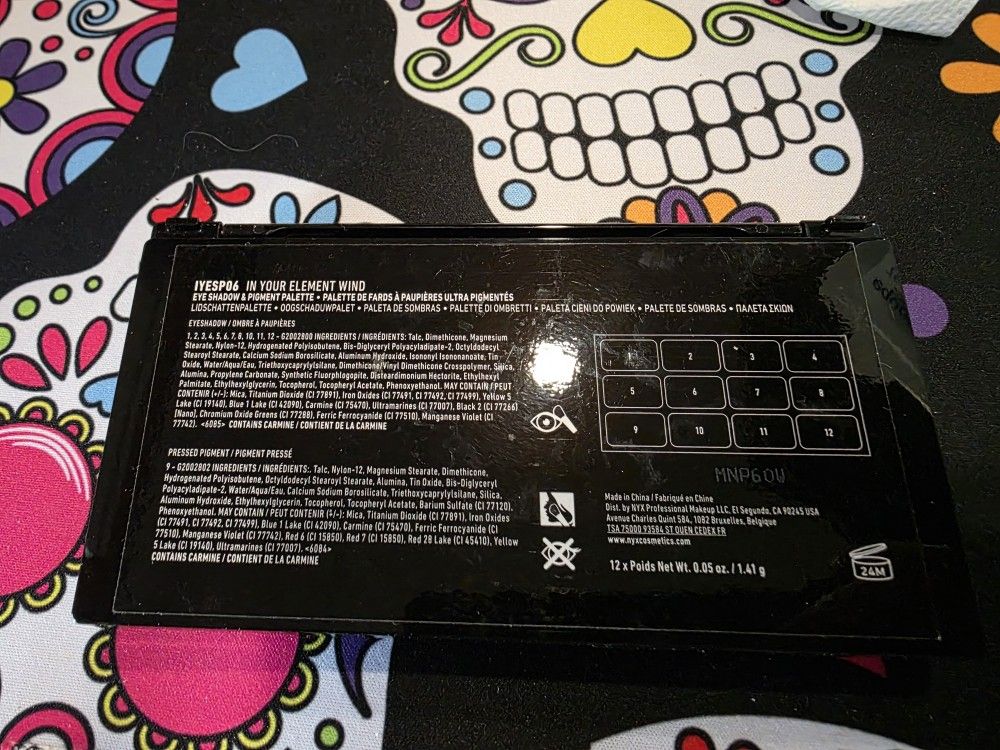 Limited Edition NYX in Your Element Wind Eyeshadow Palette - photo 2