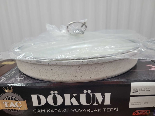 Turkish Granite Casting Grill Pan with Lid #6515 - photo 4