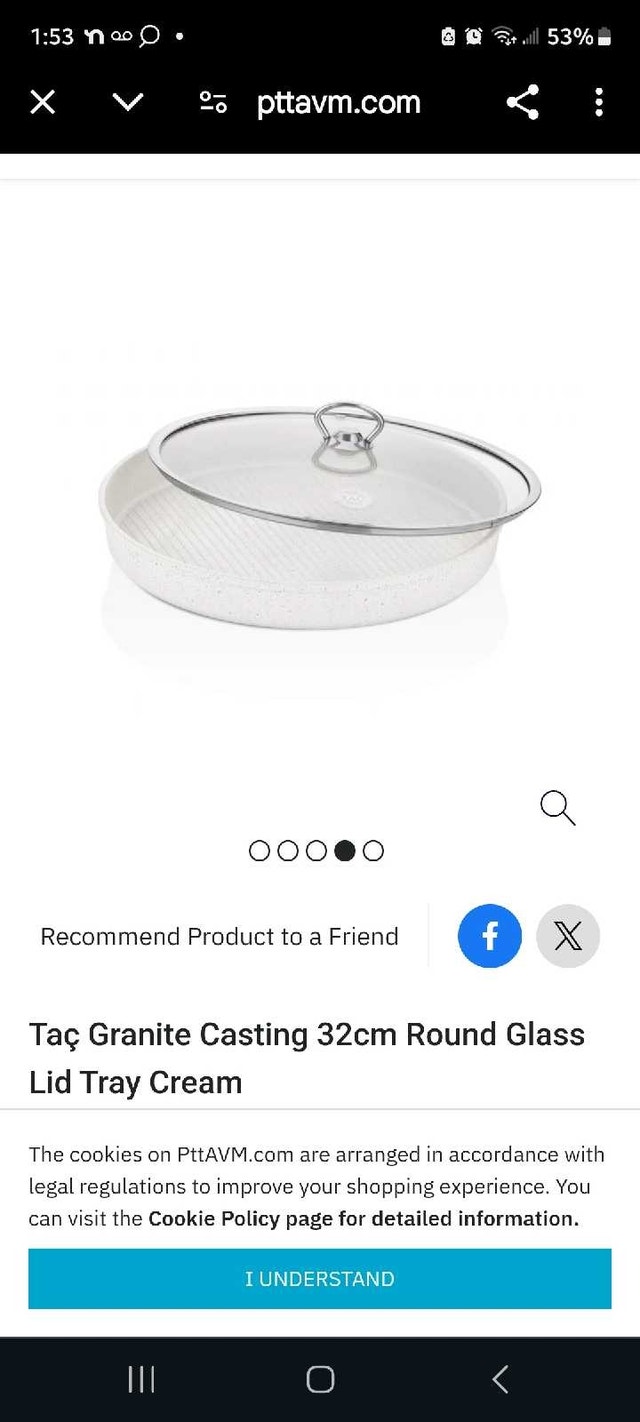 Turkish Granite Casting Grill Pan with Lid #6515 - photo 5