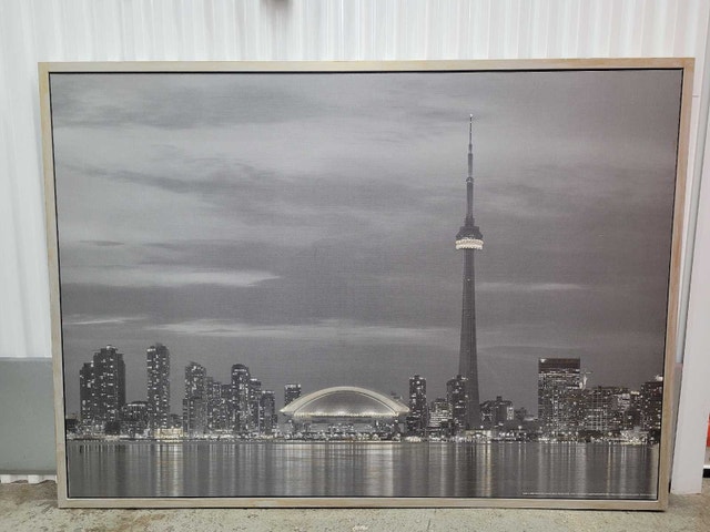 Toronto skyline wall hanging