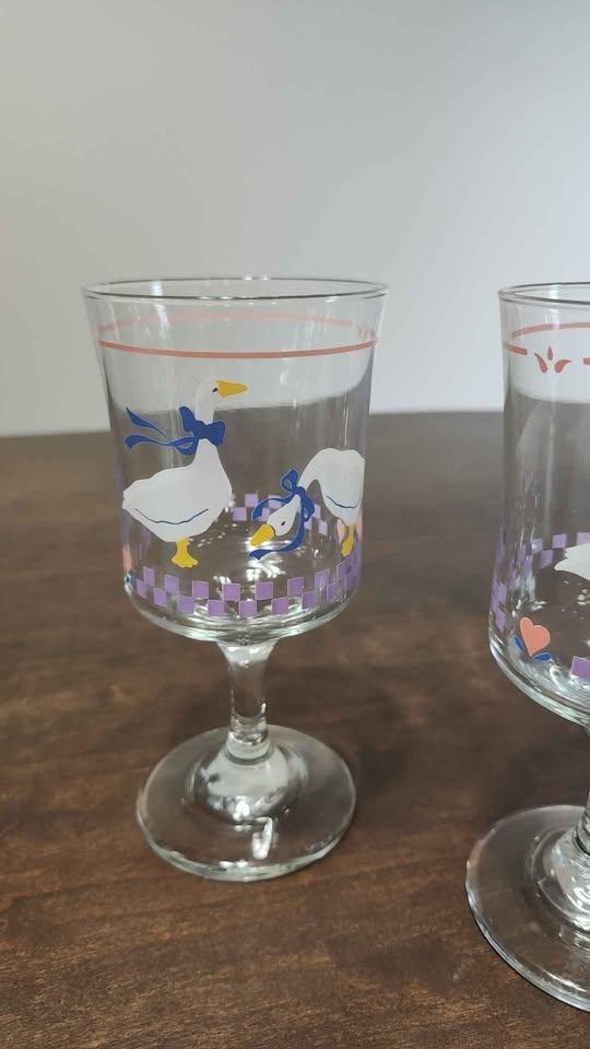 LIBBEY Farm Country Geese Glassware - Set of 6 - photo 2