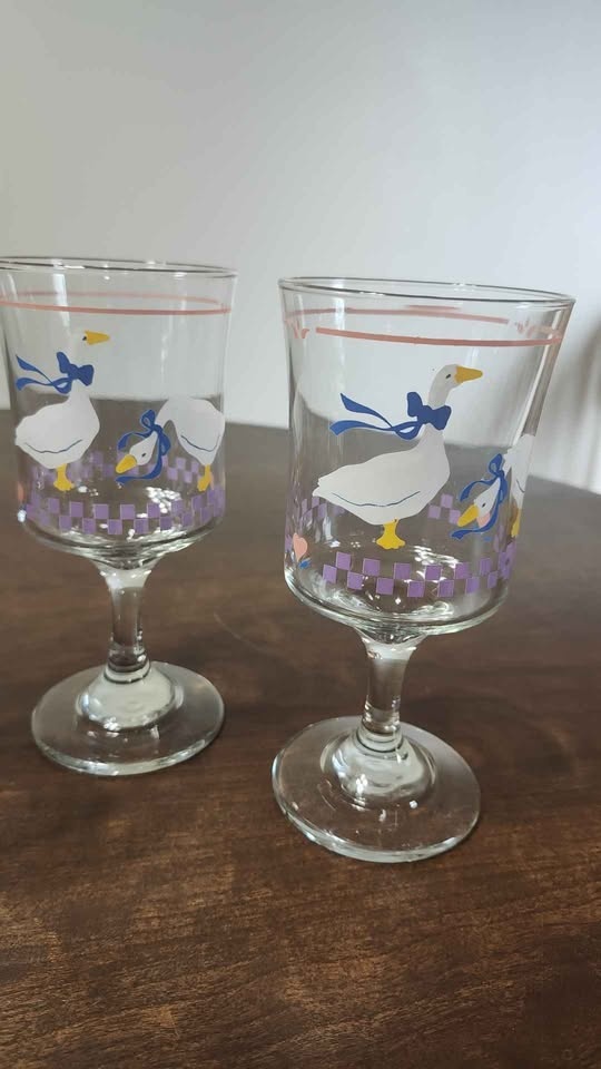 LIBBEY Farm Country Geese Glassware - Set of 6 - photo 5