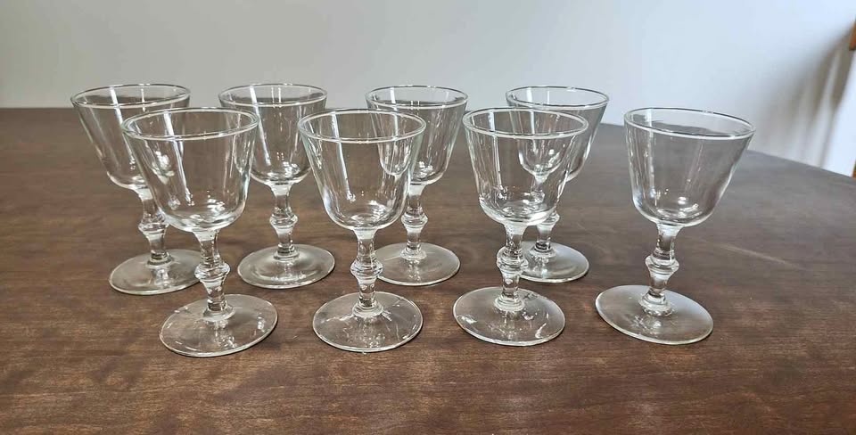 Vintage Stemmed Glassware