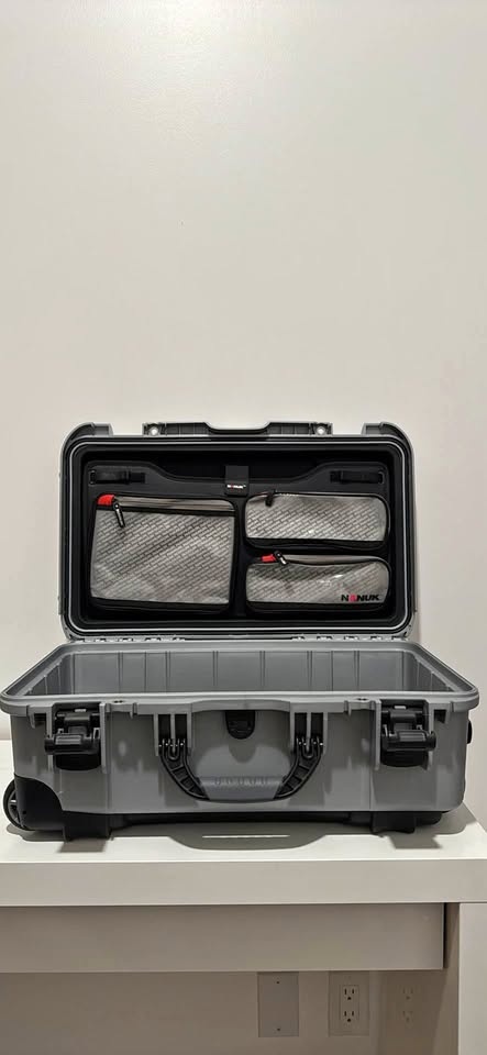 Nanuk 935 Waterproof Hard Case w/ Lid Organizer