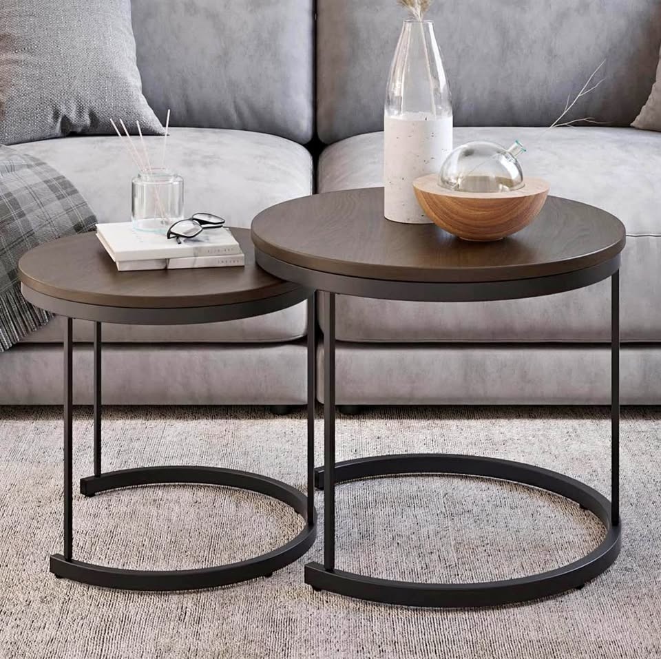 Nesting Coffee Tables, Set of 2