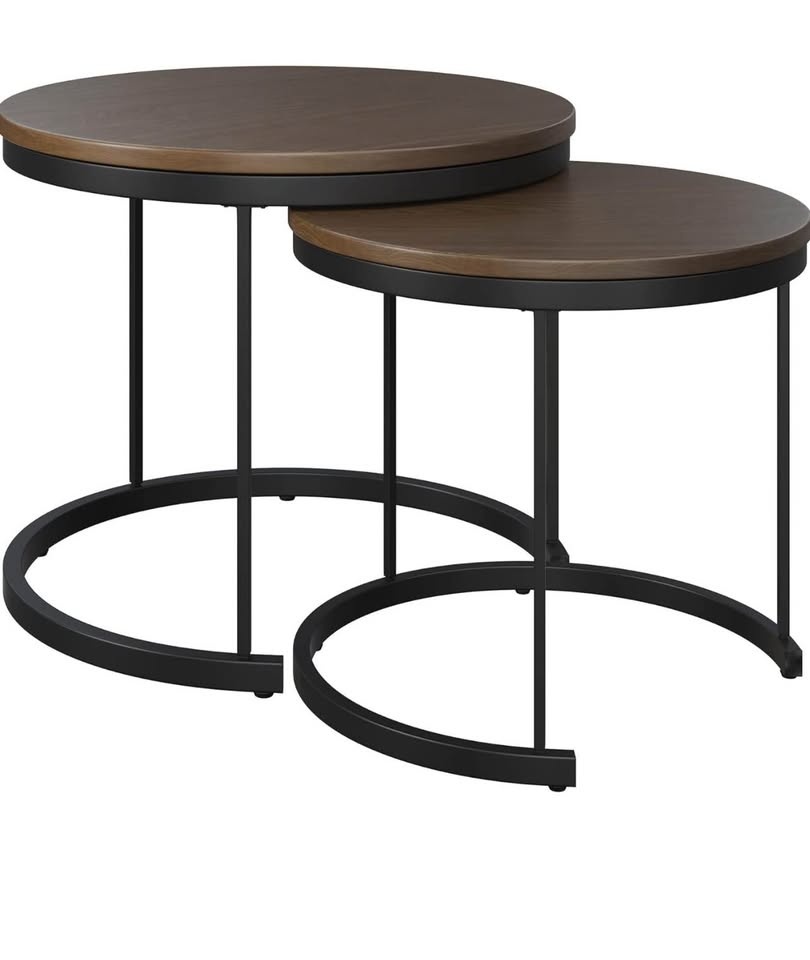 Nesting Coffee Tables, Set of 2 - photo 5
