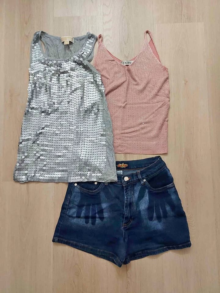Sparkly party outfit