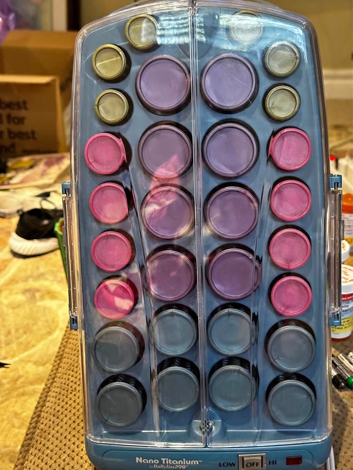 BaByliss PRO titanium hot curlers