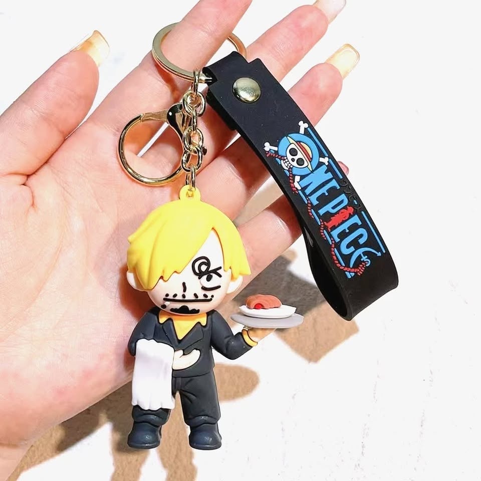3 Pieces One Piece Keychain - photo 3