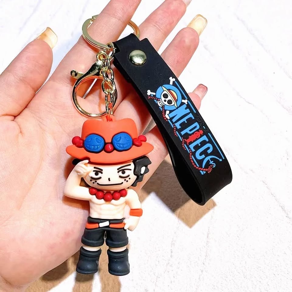 3 Pieces One Piece Keychain - photo 4