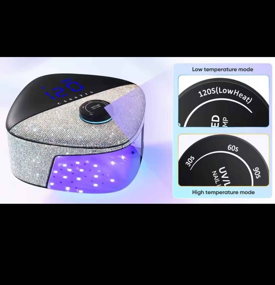 Rhinestone Nail Lamp, rechargeable - photo 2