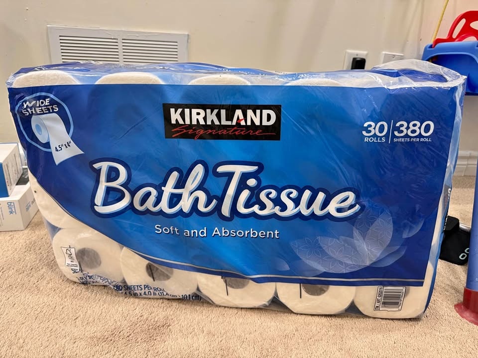 Kirkland bath tissue - 30 rolls