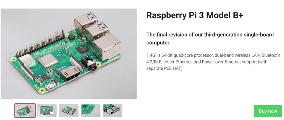 Raspberry Pi 3 Model B+ - photo 2