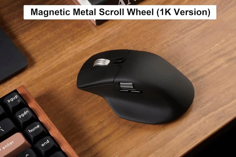 Keychron M6 All-Silent Wireless Gaming Mouse – Black - photo 3