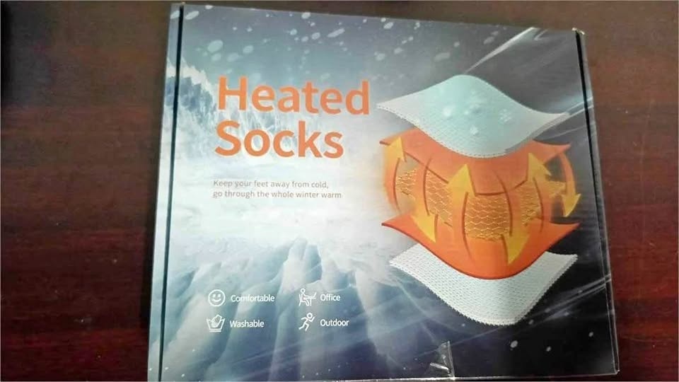 Rechargeable Heated Socks – Up to 8 Hours Warmth