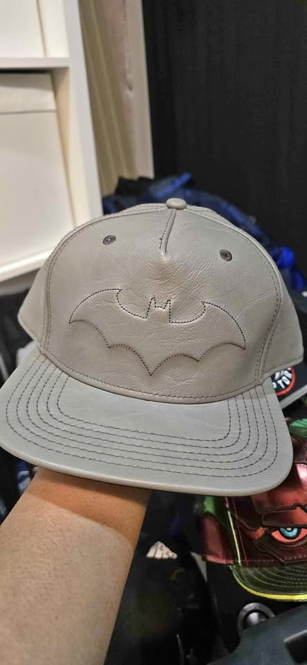 MENS Batman Leather hat
