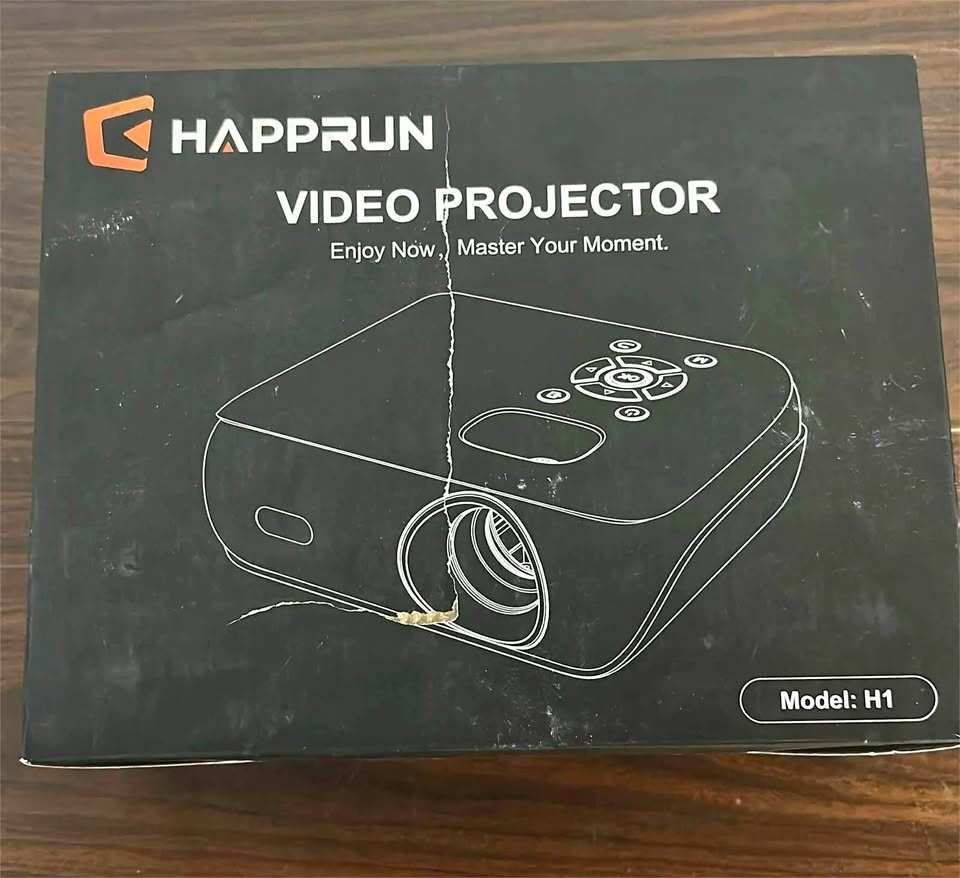 HAPPRUN 1080P Bluetooth Projector