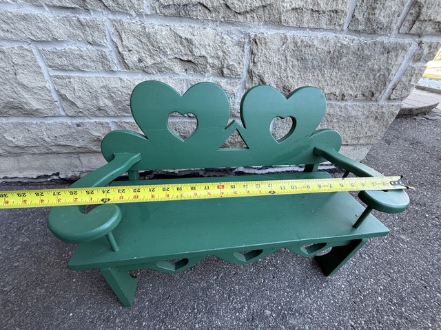 Kids wood bench - photo 4