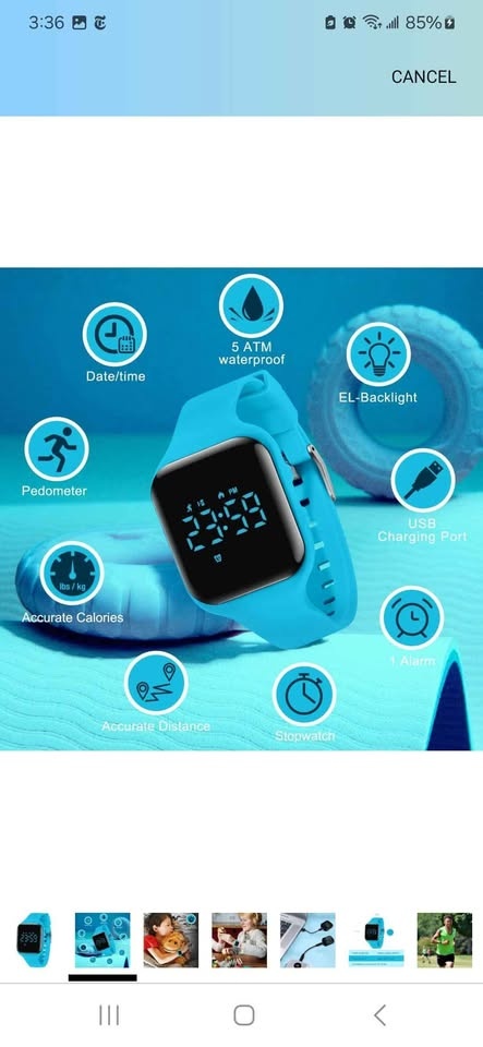 Kids Watch, No App Fitness Tracker Watch - photo 2