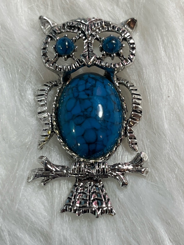 Owl Brooch