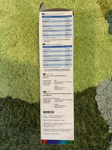 Bosch Ultra Clarity Pro Refrigerator Water Filter - photo 5