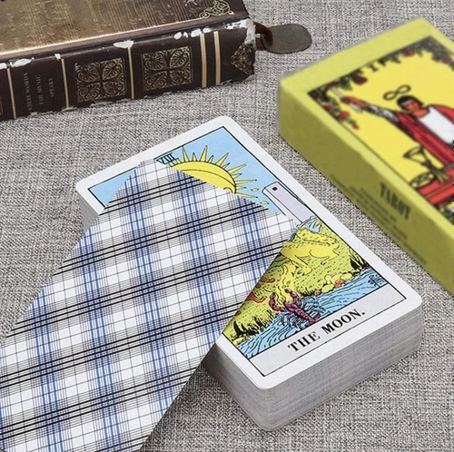 Classic Tarot Cards - 78 Piece Deck with Velvet Pouch Bag and Ta - photo 4
