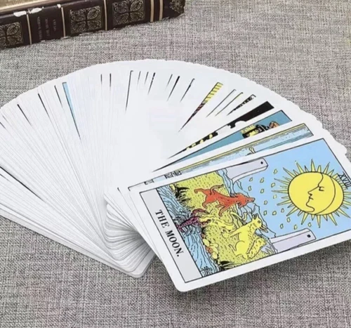 Classic Tarot Cards - 78 Piece Deck with Velvet Pouch Bag and Ta - photo 5