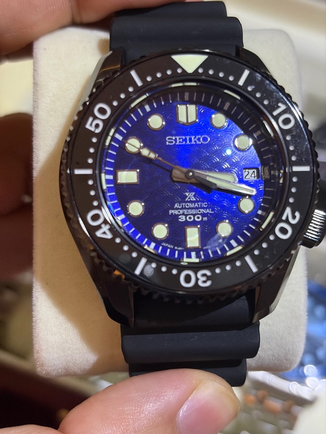 Seiko MarineMaster 300m “Seigaiha” SLA053 - photo 2