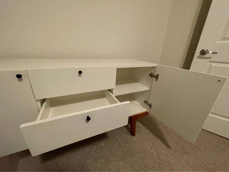 *MOVE OUT SALE* White Storage/Dresser Furniture - photo 3