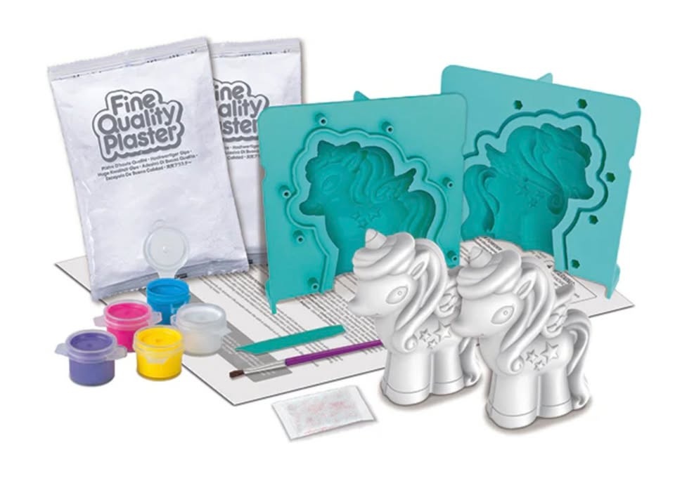 4M: 3D Mould & Paint Unicorns - Ages 5+ - photo 2