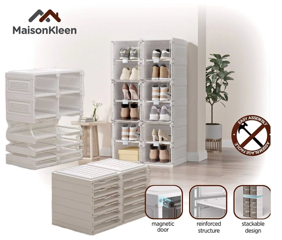 Maison Kleen Foldable Shoe Storage Unit