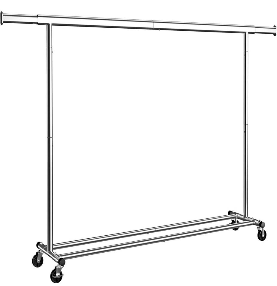 SONGMICS Clothes Rack with Wheels