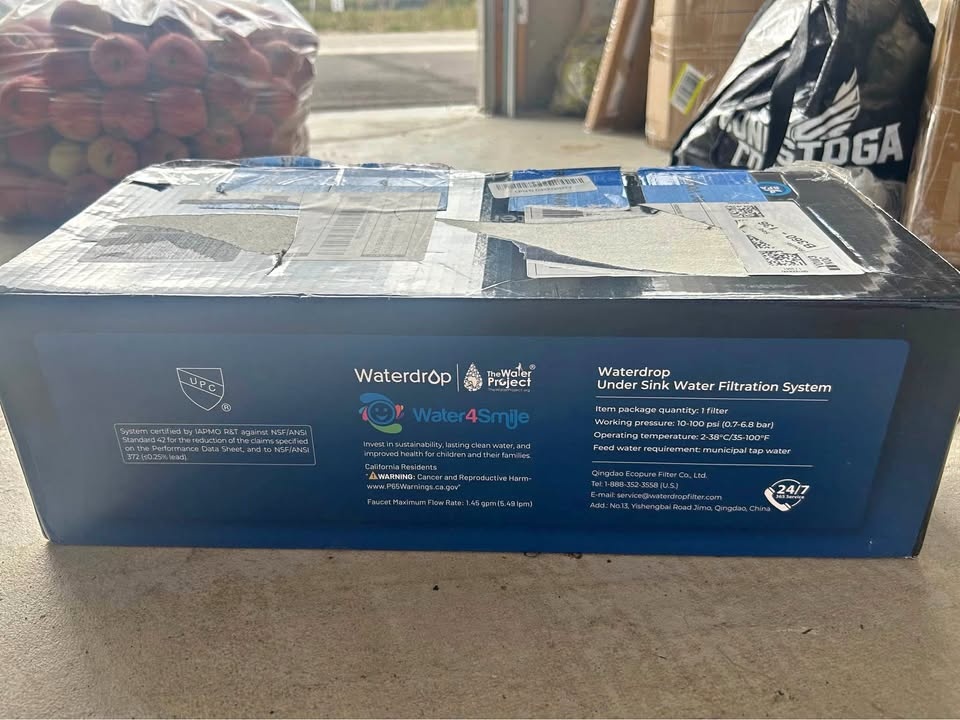New - Waterdrop Under Sink Water Filterartion System