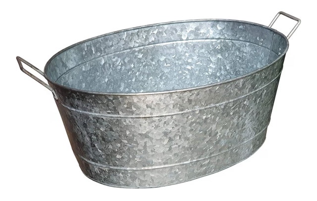 New Galvanized Tub