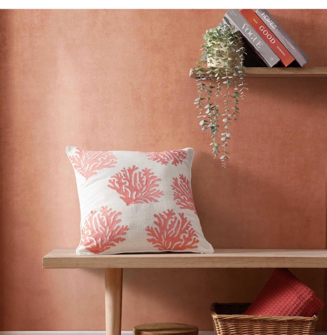 New-Coral Throw Pillow - photo 2
