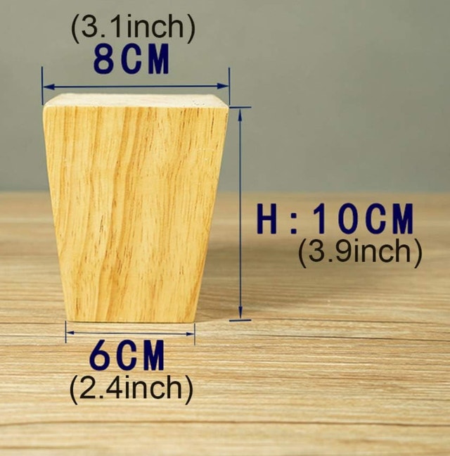 New-Pine Wood Furniture Legs - photo 2