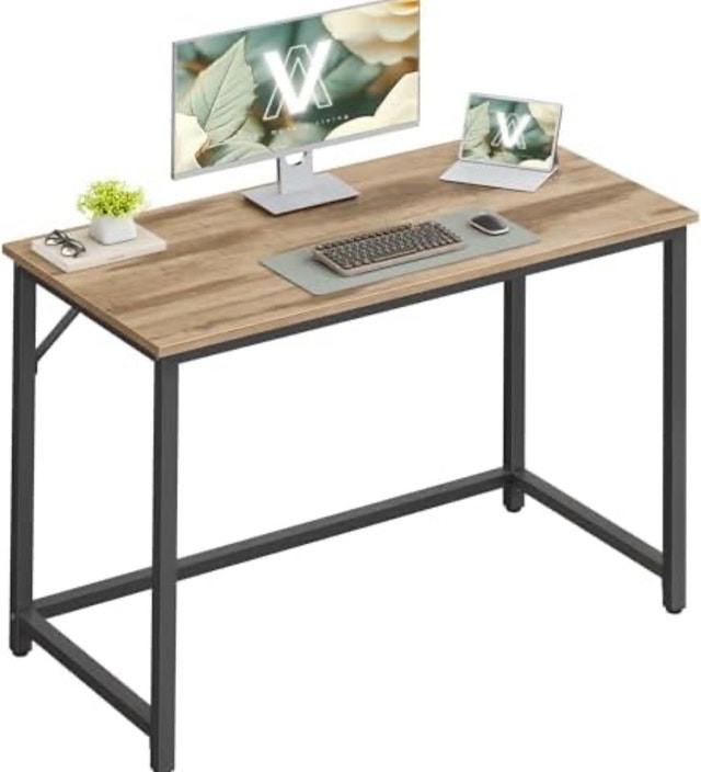 VASAGLE Computer Desk, Table, 100 x 50 x 76 cm