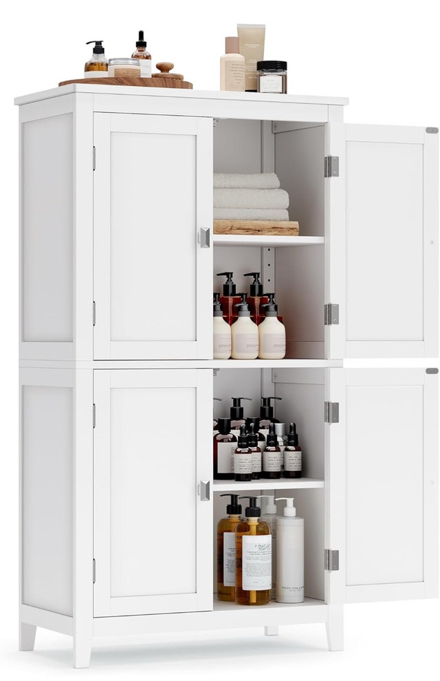 VASAGLE Bathroom Floor Storage Cabinet