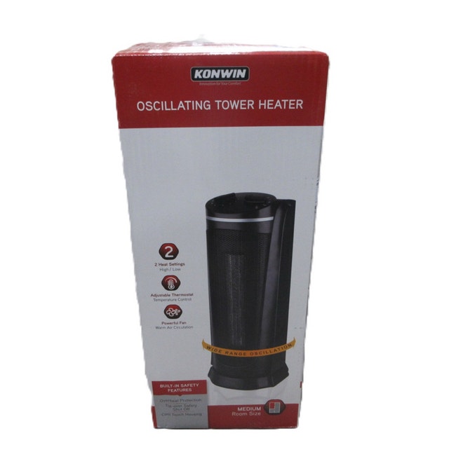 New-KONWIN 18" TOWER CERAMIC HEATERS