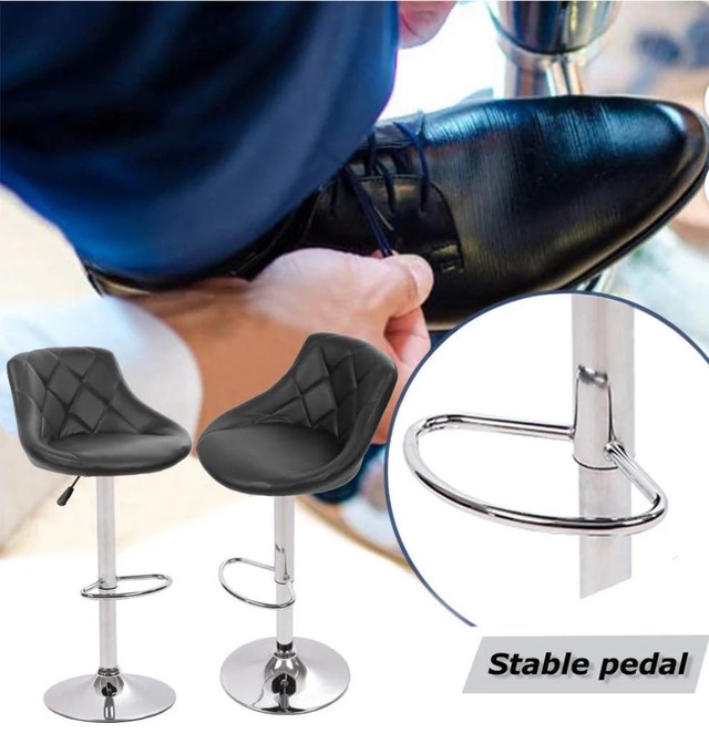 New-Swivel Bar Stools, Adjustable Counter Height - photo 5
