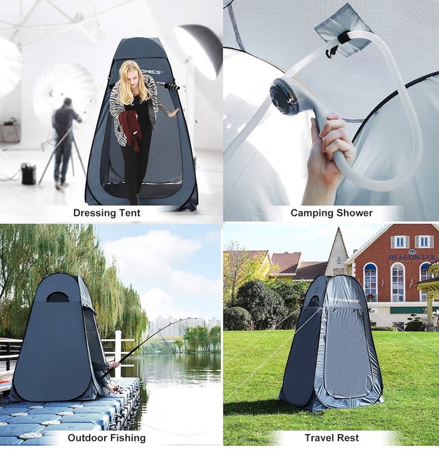 New-SONGMICS Pop up Tent, Privacy Shelter - photo 4