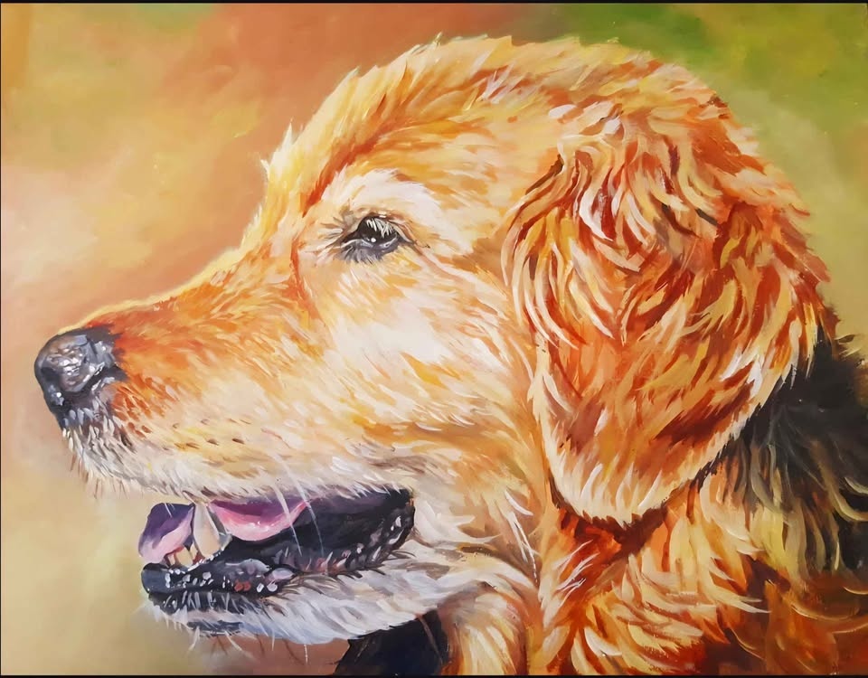 Custom Pet painting - photo 4