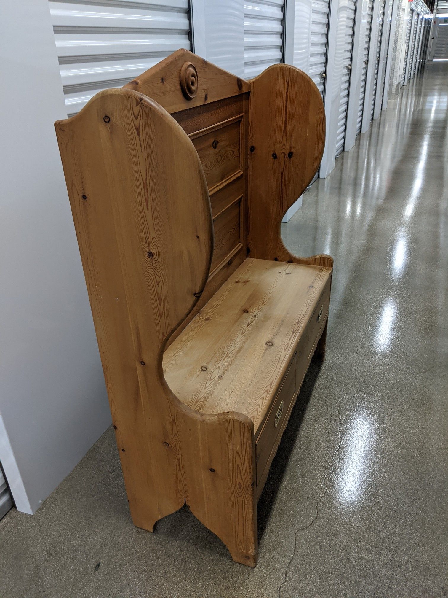 Entryway wooden bench - photo 3