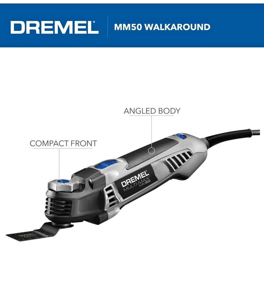 Dremel MM50-01 Multi-Max Oscillating Tool Kit