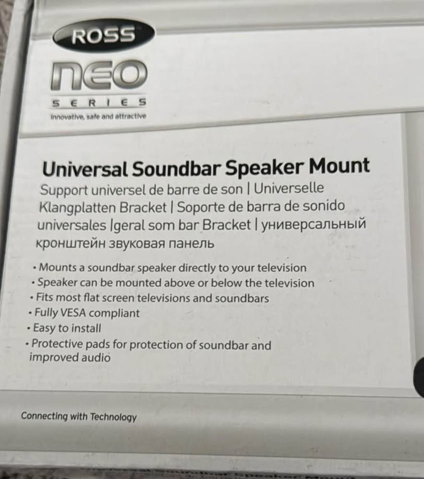 ROSS NEO Soundbar Mount #brand new in box# - photo 2