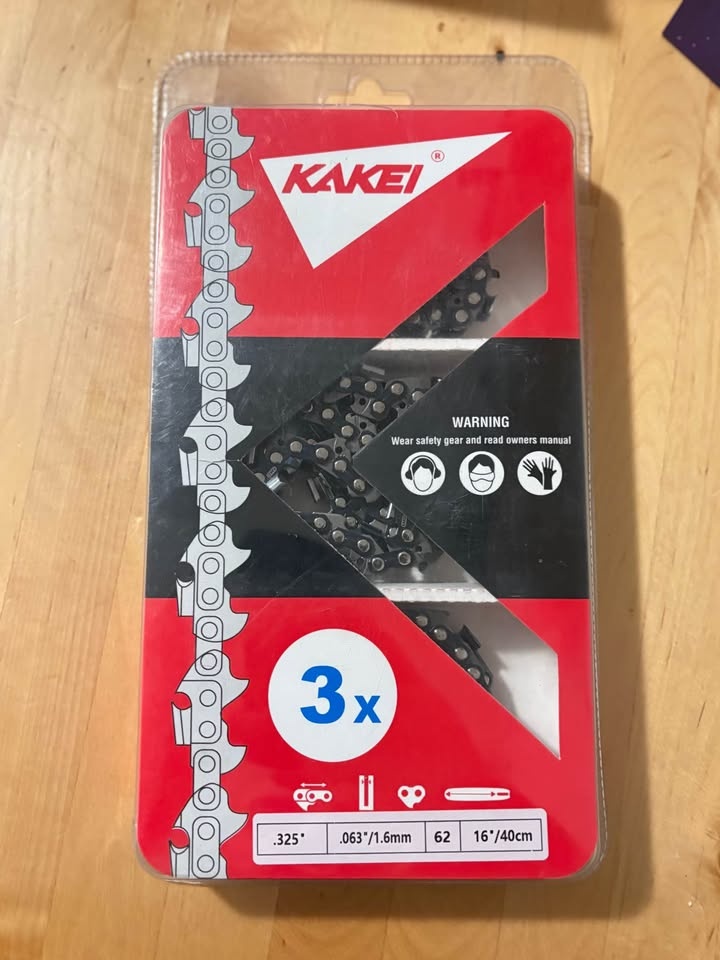 KAKEI Chainsaw Chain – 20” .325” Pitch .050” Gauge (81 DL) – 3 P - photo 3