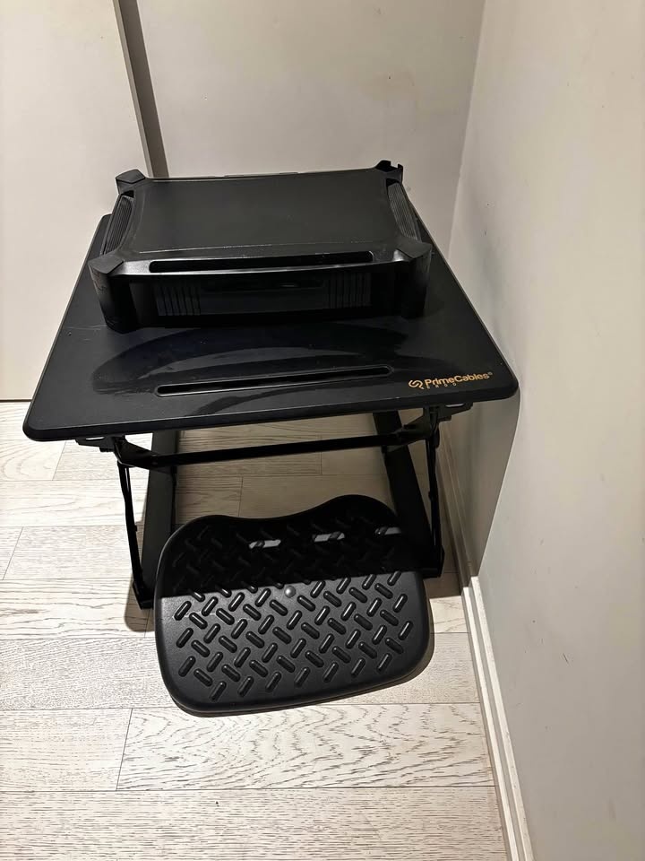 Desk draw, footstool and draw set