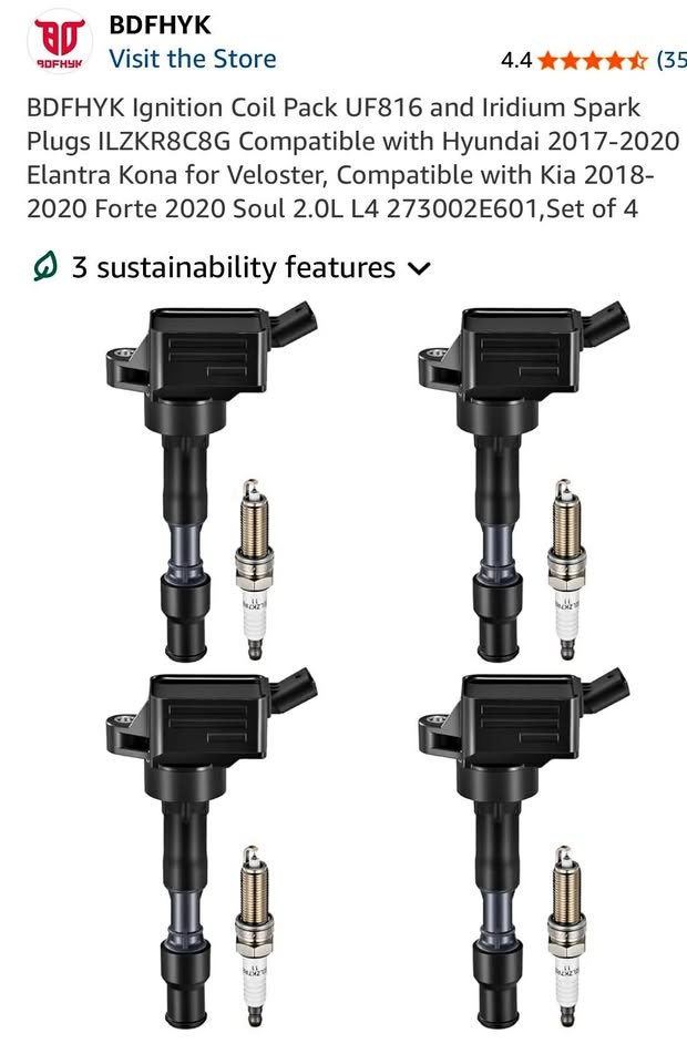BDFHYK Ignition Coil Pack (UF816)