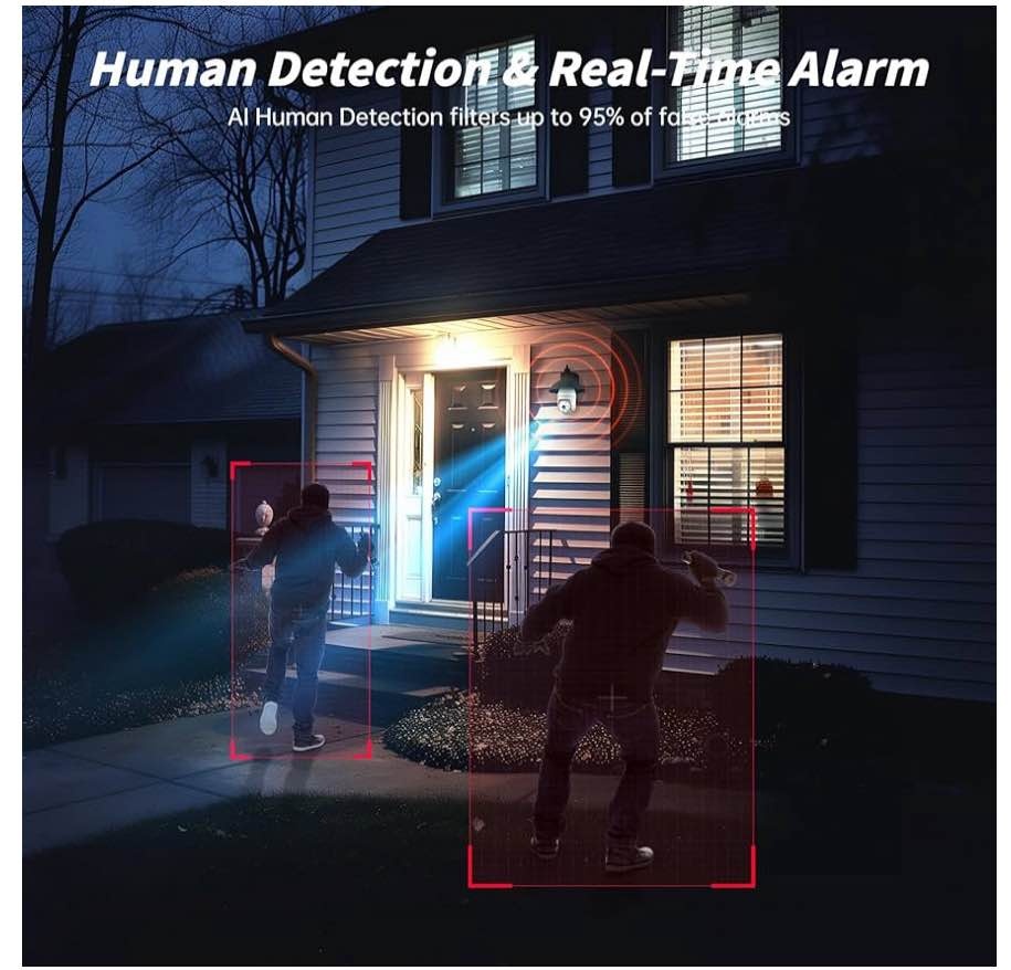 Light Bulb Security Camera – 2K HD | 5G & 2.4GHz WiFi - photo 5