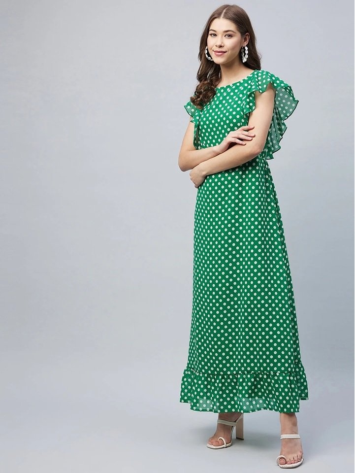 Verona Polka Dot Maxi Dress - photo 2